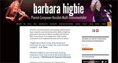 Desktop Screenshot of barbarahigbie.com